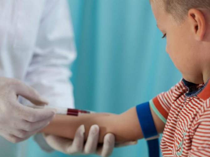 Анализ крови на иммуноглобулин Е у детей