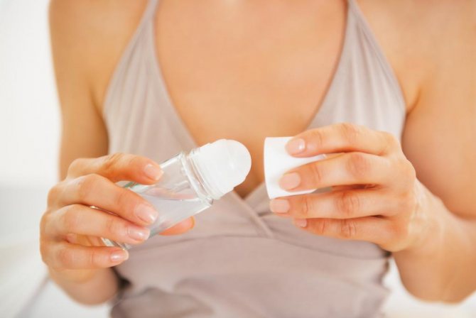 Что вызывает аллергию на дезодорант?