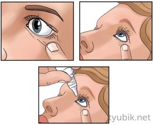 Как закапывать глаза