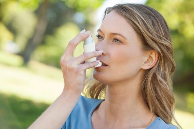 Приступы астмы