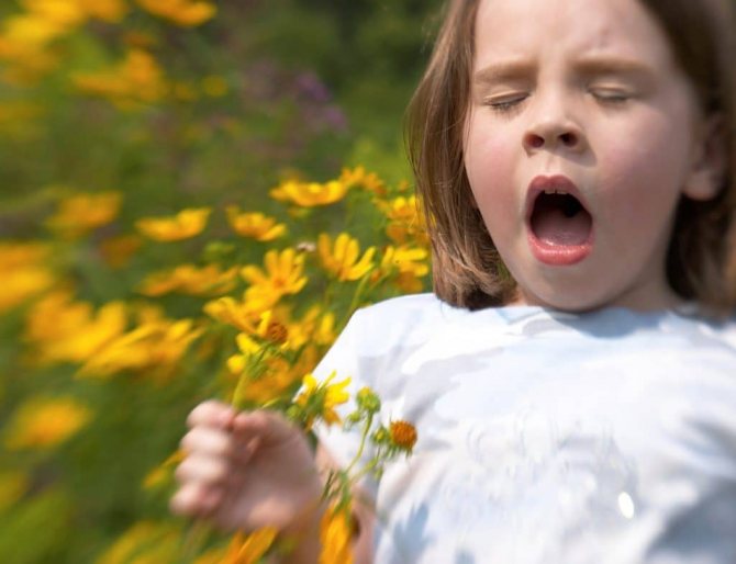 Симптомы и признаки респираторного аллергоза у детей